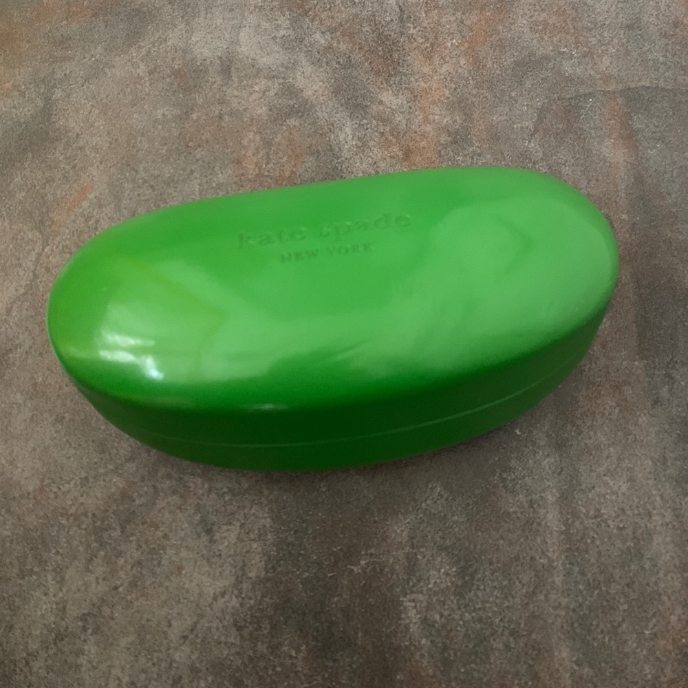 Kate spade sunglasses case (green)